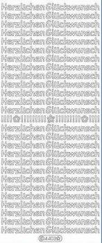 Sticker Herzlichen Glückwunsch